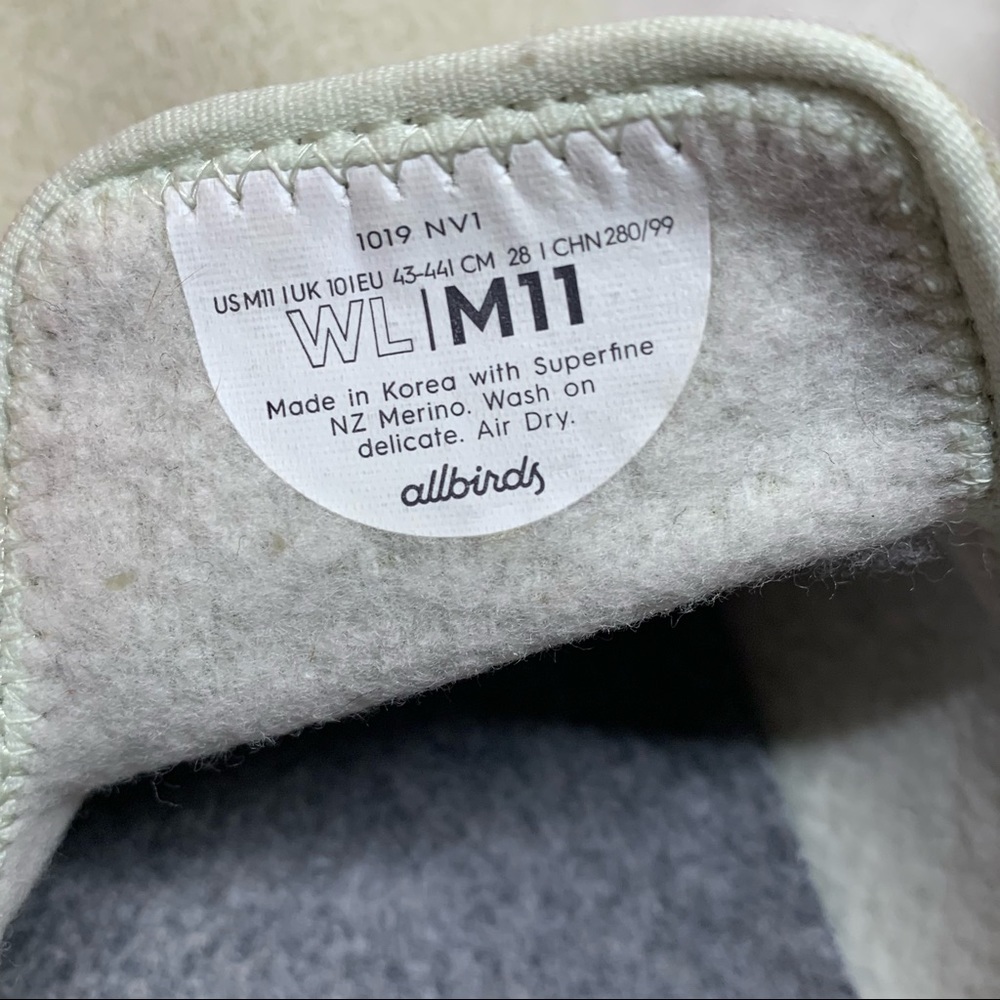 allbirds mint wool slip on lounger men shoes 11 - Picture 15 of 16